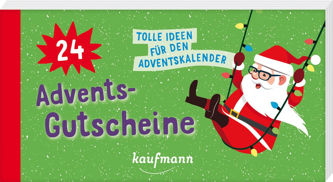 Cover von 24 Advents-Gutscheine