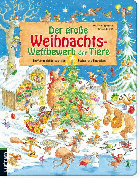 Cover von Der große Weihnachtswettbewerb der Tiere
