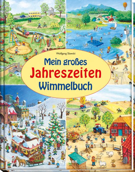 Cover von Mein großes Jahreszeiten-Wimmelbuch