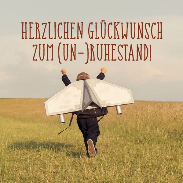Cover von Herzlichen Glückwunsch zum (Un-)Ruhestand