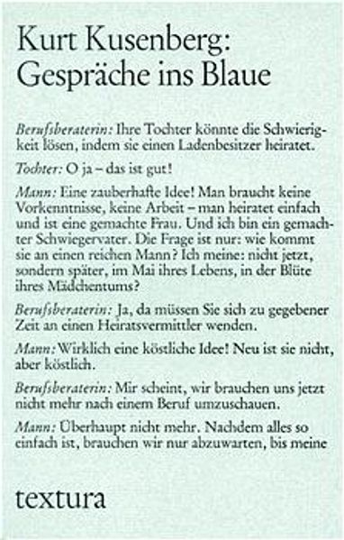 Cover von Gespräche ins Blaue