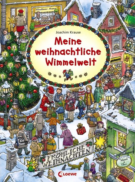 Cover von Meine weihnachtliche Wimmelwelt
