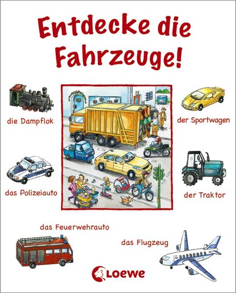 Cover von Entdecke die Fahrzeuge!