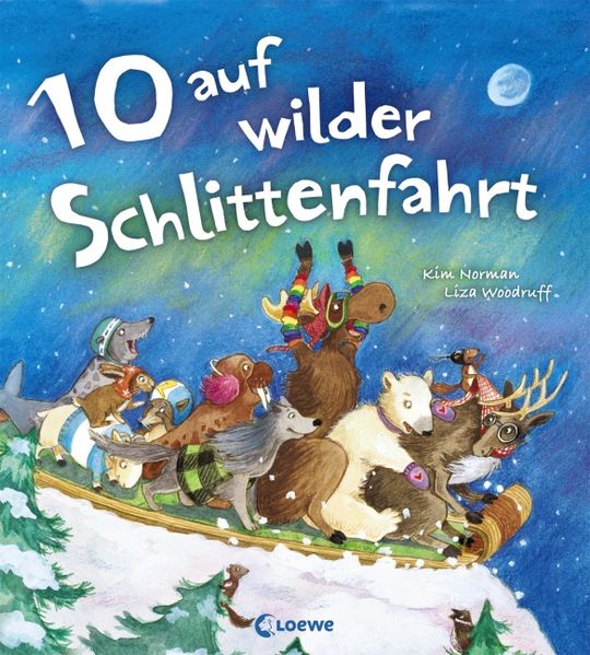 Cover von 10 auf wilder Schlittenfahrt
