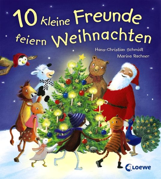 Cover von 10 kleine Freunde feiern Weihnachten