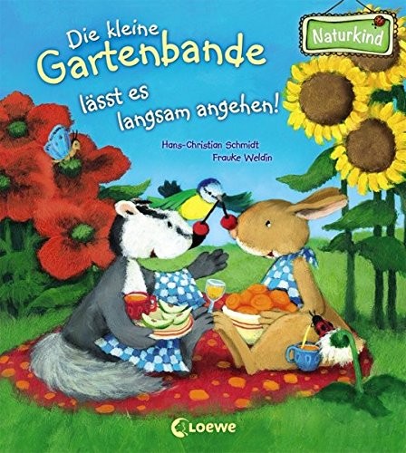 Cover von Die kleine Gartenbande lässt es langsam angehen!