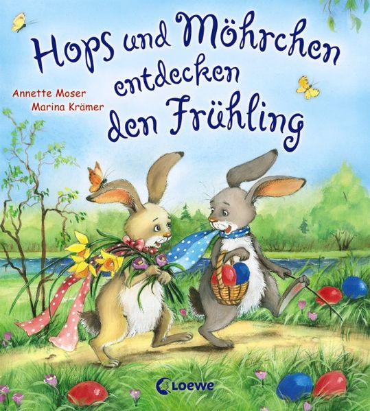 Cover von Hops und Möhrchen entdecken den Frühling