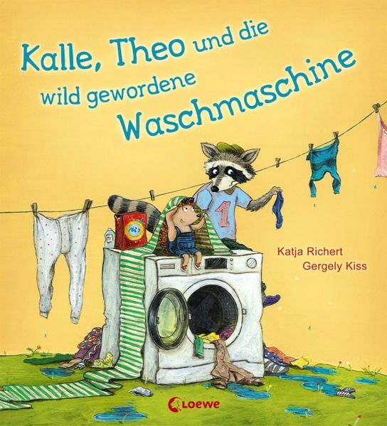 Cover von Kalle, Theo und die wild gewordene Waschmaschine