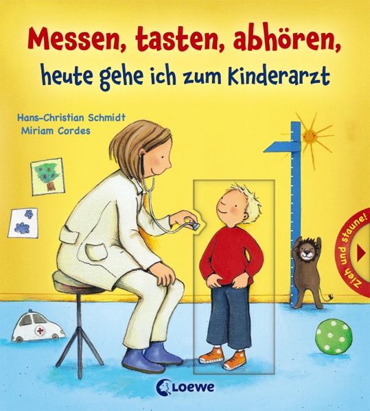 Cover von Messen, tasten, abhören, heute gehe ich zum Kinderarzt