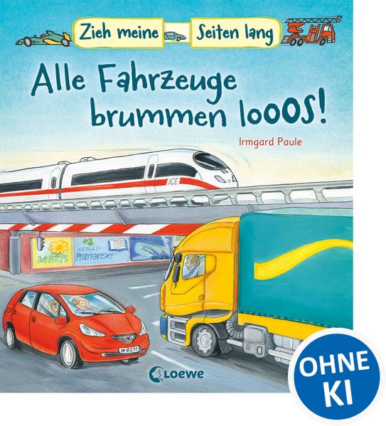 Cover von Zieh meine Seiten lang – Alle Fahrzeuge brummen los!