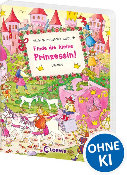 Cover von Mein Wimmel-Wendebuch – Finde die kleine Prinzessin! / Finde das kleine Einhorn!