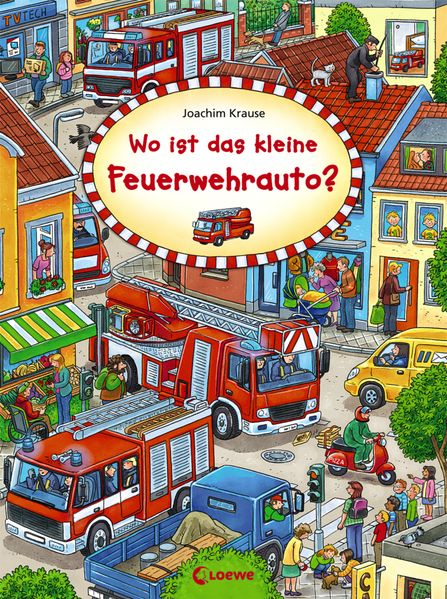 Cover von Wo ist das kleine Feuerwehrauto?