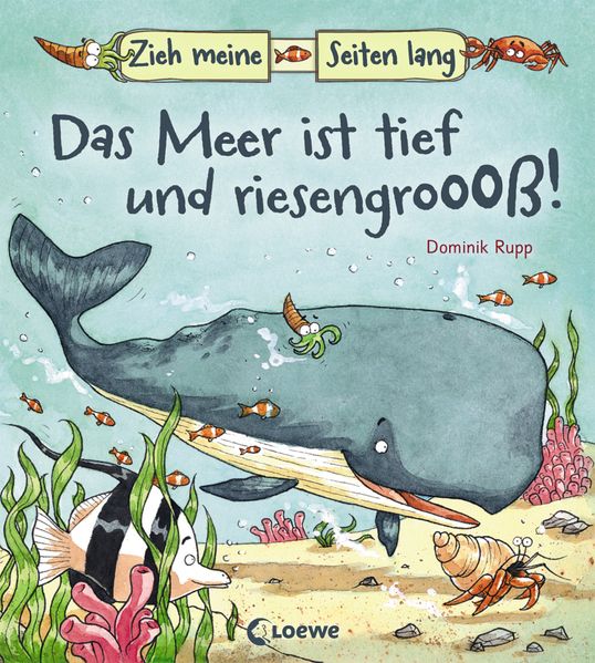 Cover von Zieh meine Seiten lang – Das Meer ist tief und riesengroß!