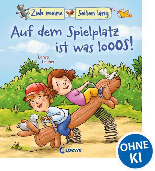 Cover von Zieh meine Seiten lang – Auf dem Spielplatz ist was los!