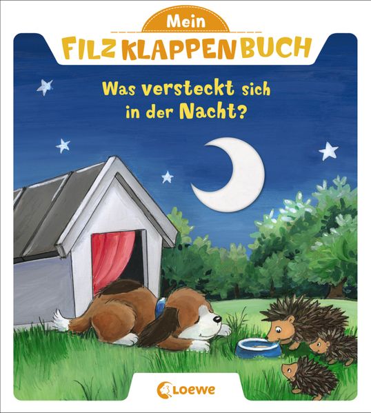 Cover von Mein Filzklappenbuch – Was versteckt sich in der Nacht?