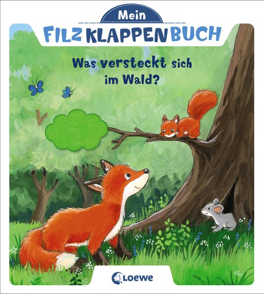 Cover von Mein Filzklappenbuch – Was versteckt sich im Wald?