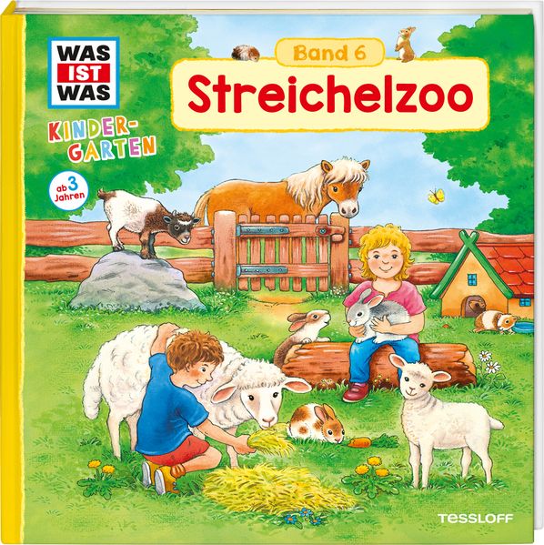 Cover von WAS IST WAS Kindergarten, Band 6: Streichelzoo