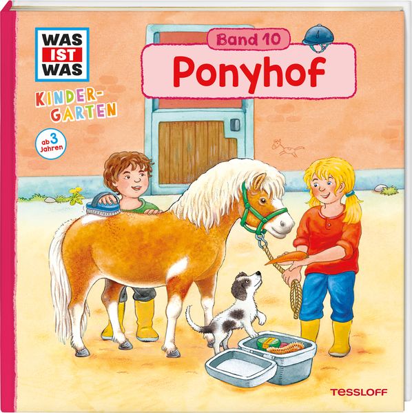 Cover von WAS IST WAS Kindergarten, Band 10. Ponyhof