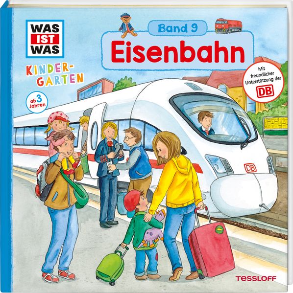 Cover von WAS IST WAS Kindergarten, Band 9. Eisenbahn