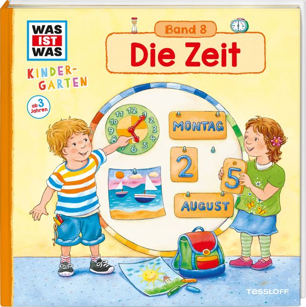 Cover von WAS IST WAS Kindergarten, Band 8. Die Zeit