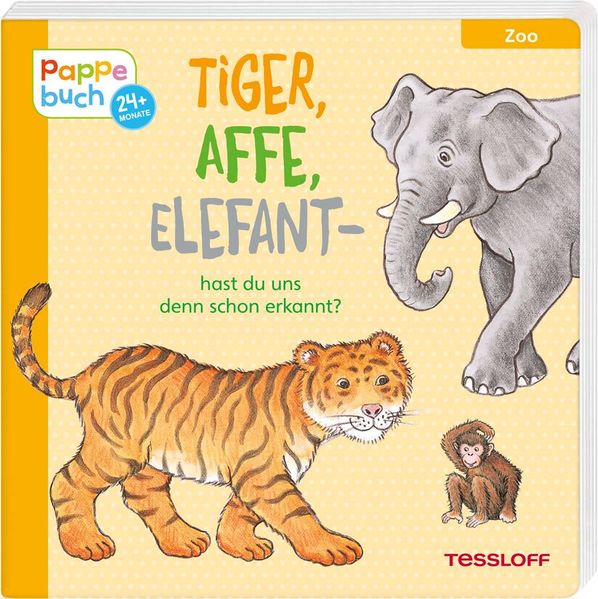 Cover von Tiger, Affe, Elefant – hast du uns denn schon erkannt?