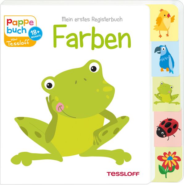 Cover von Mein erstes Registerbuch Farben