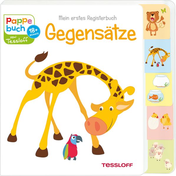 Cover von Mein erstes Registerbuch Gegensätze