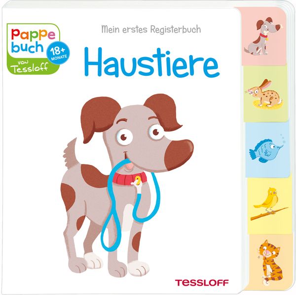 Cover von Mein erstes Registerbuch. Haustiere