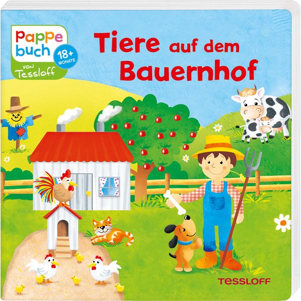 Cover von Pappebuch. Tiere auf dem Bauernhof