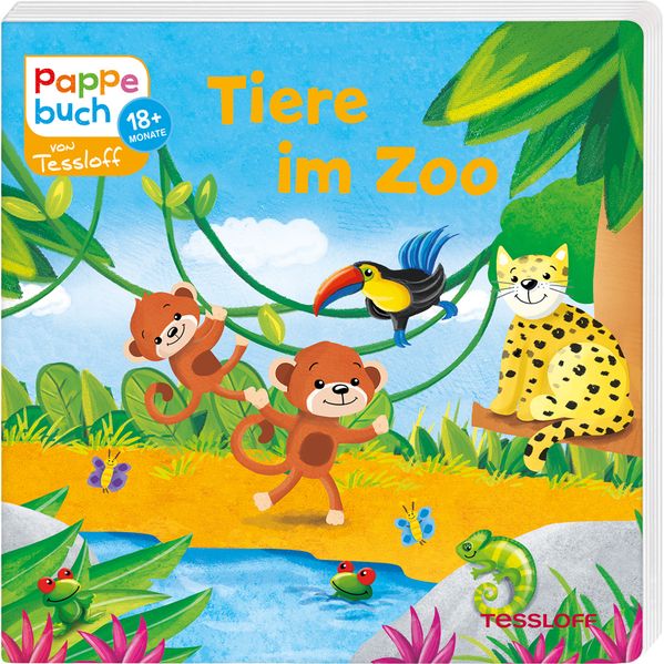 Cover von Pappebuch. Tiere im Zoo
