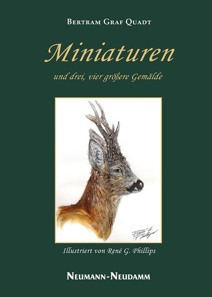 Cover von Miniaturen und drei, vier größere Gemälde