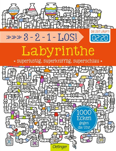 Cover von 3-2-1-LOS! Labyrinthe