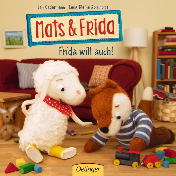 Cover von Mats & Frida. Frida will auch!