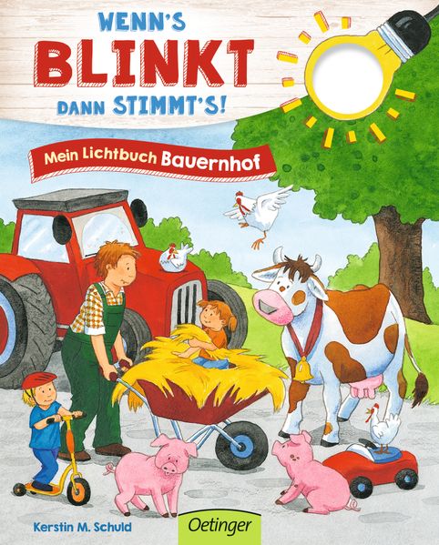 Cover von Wenn´s blinkt, dann stimmt´s! Mein Lichtbuch Bauernhof