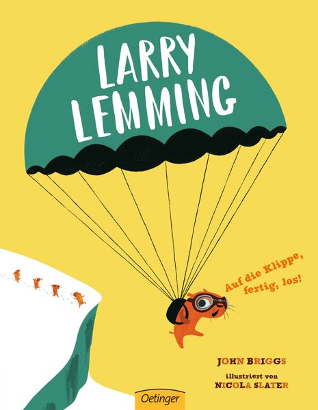 Cover von Larry Lemming. Auf die Klippe, fertig, los!