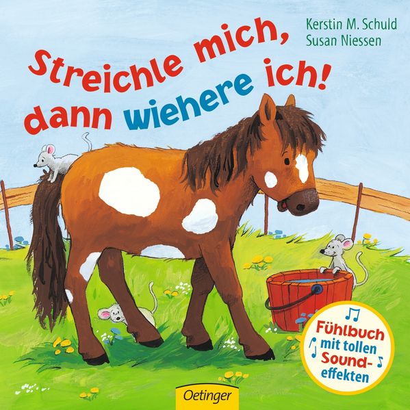 Cover von Streichle mich, dann wiehere ich!