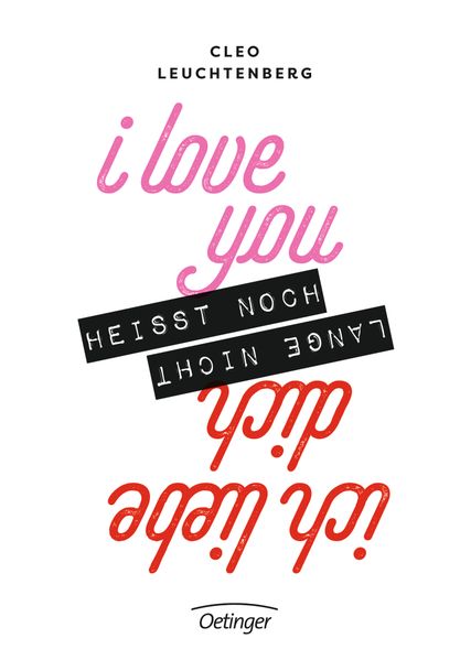 Cover von I love you heißt noch lange nicht Ich liebe dich