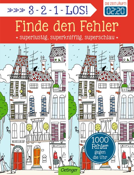 Cover von 3-2-1-LOS! Finde den Fehler