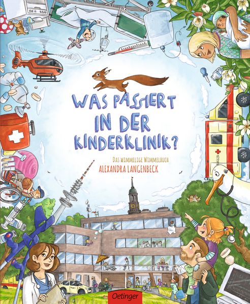 Cover von Was passiert in der Kinderklinik? – Das wimmelige Wimmelbuch