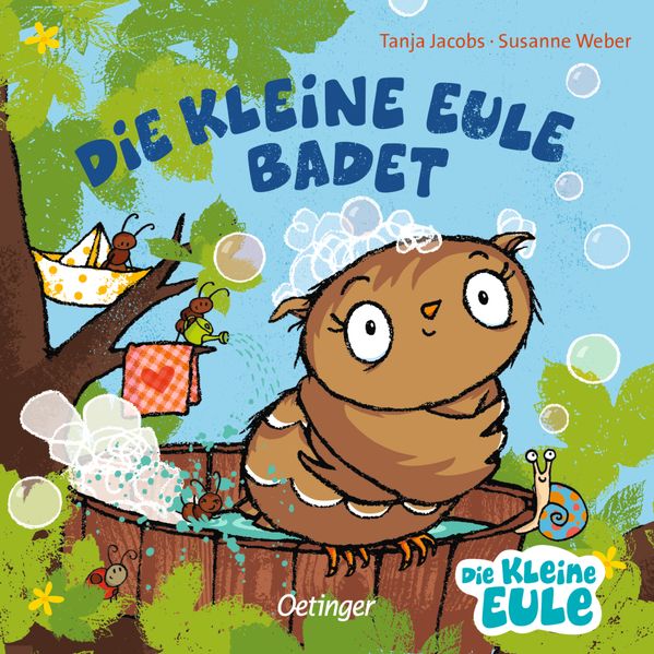 Cover von Die kleine Eule badet