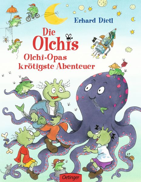 Cover von Die Olchis. Olchi-Opas krötigste Abenteuer