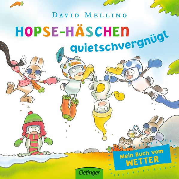 Cover von Hopse-Häschen quietschvergnügt