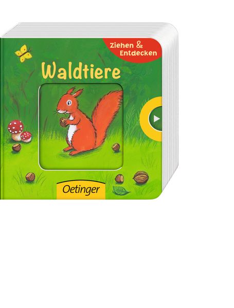 Cover von Ziehen & Entdecken: Waldtiere