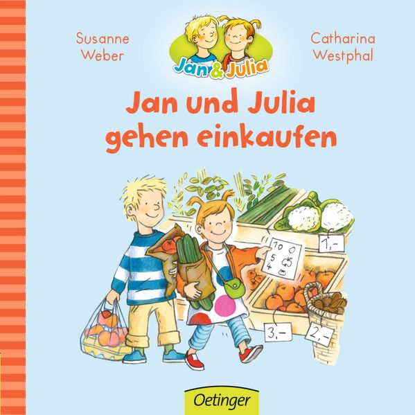 Cover von Jan und Julia gehen einkaufen