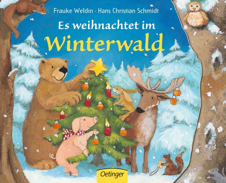 Cover von Es weihnachtet im Winterwald