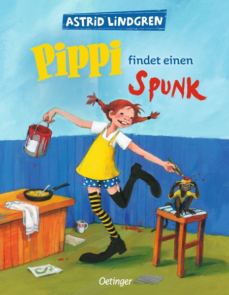 Cover von Pippi findet einen Spunk