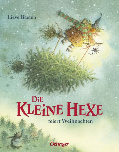 Cover von Die kleine Hexe feiert Weihnachten