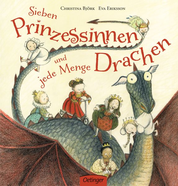 Cover von Sieben Prinzessinnen und jede Menge Drachen