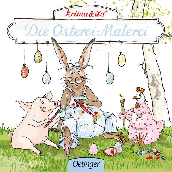 Cover von krima + isa – Die Osterei-Malerei