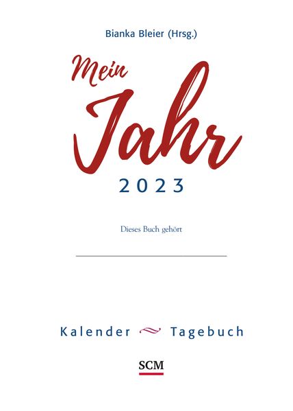 Cover von Mein Jahr 2023 – Loseblatt